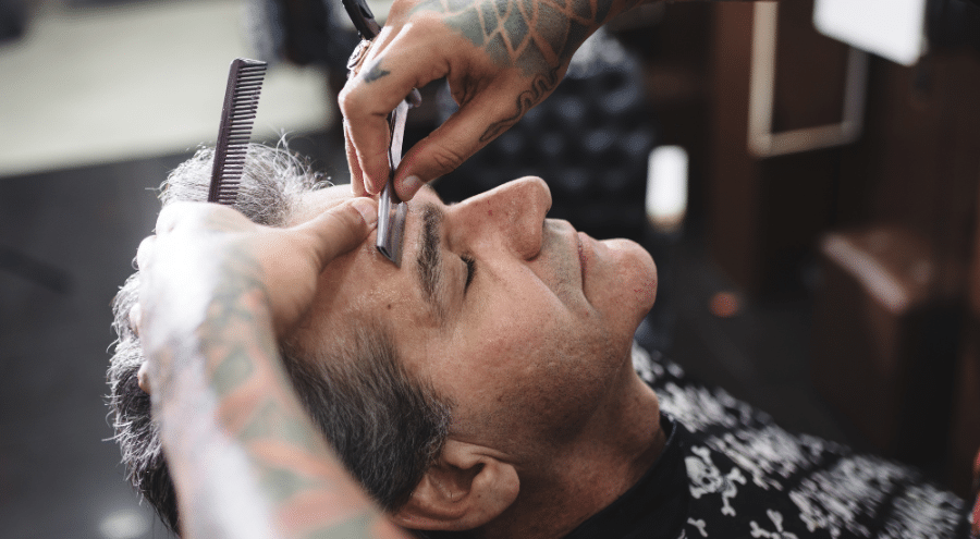 The Best Barber in Georgetown and Austin - Eyebrow